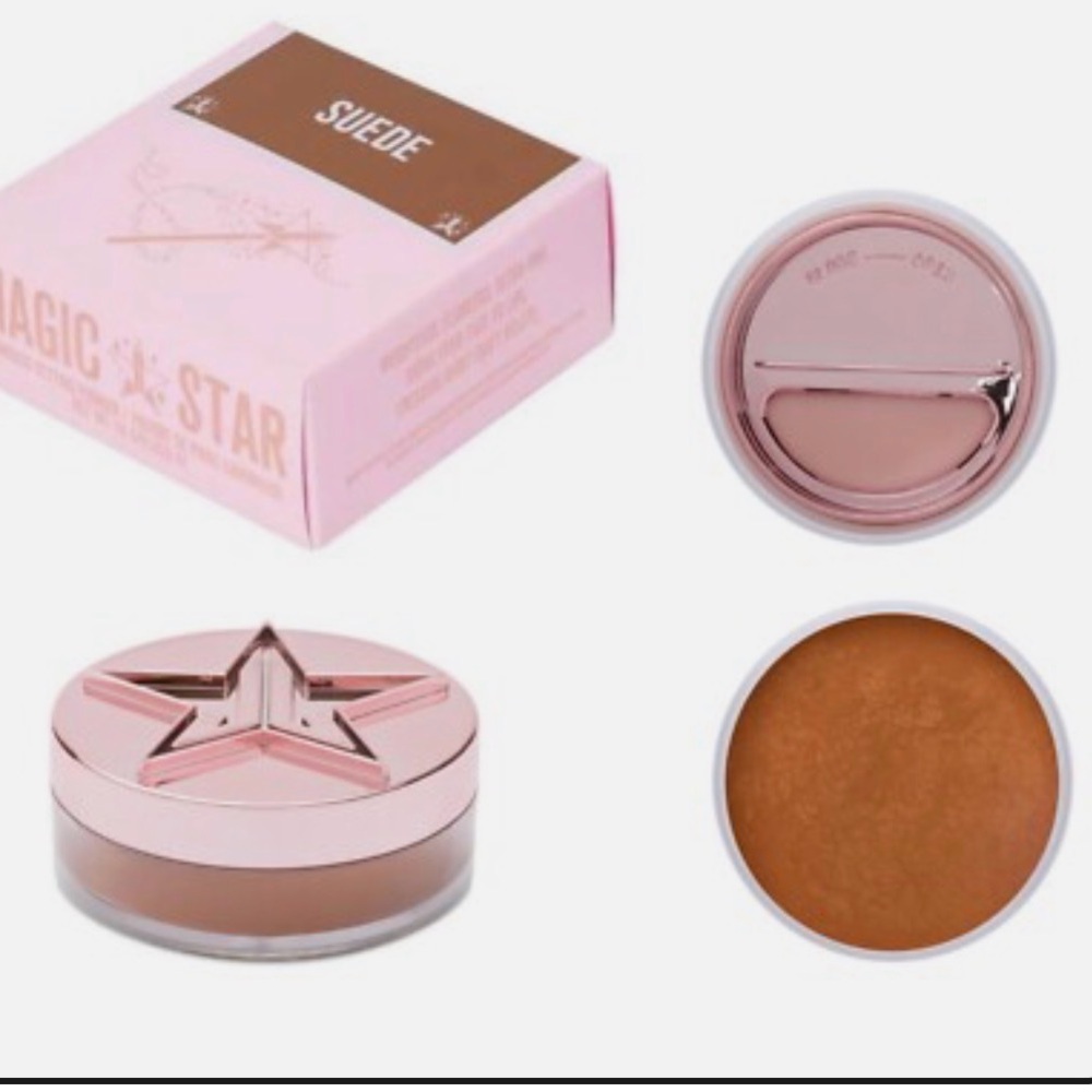 Jeffree Star Suede Cream Bronzer — Rich Warm Brown